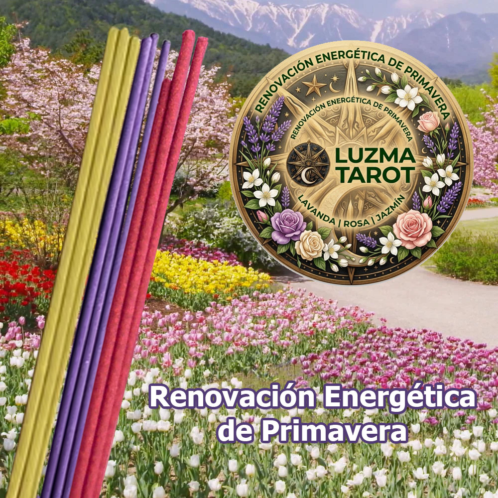 Inciensos ecológicos para renovación de primavera